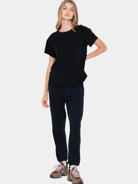 Peace Love World Black Tee, M